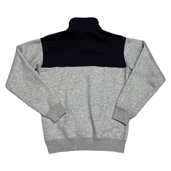 TNA Aritzia Designer Grey Black Quarter Zip Sweatshirt Sweater Womens 2XS - Picture 4 of 4